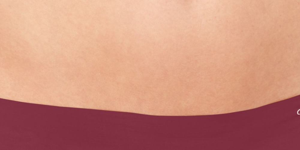 Calcinha fio dental invisível Calvin Klein feminina Rapberry tamanho P