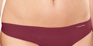 Calcinha fio dental invisível Calvin Klein feminina Rapberry tamanho P