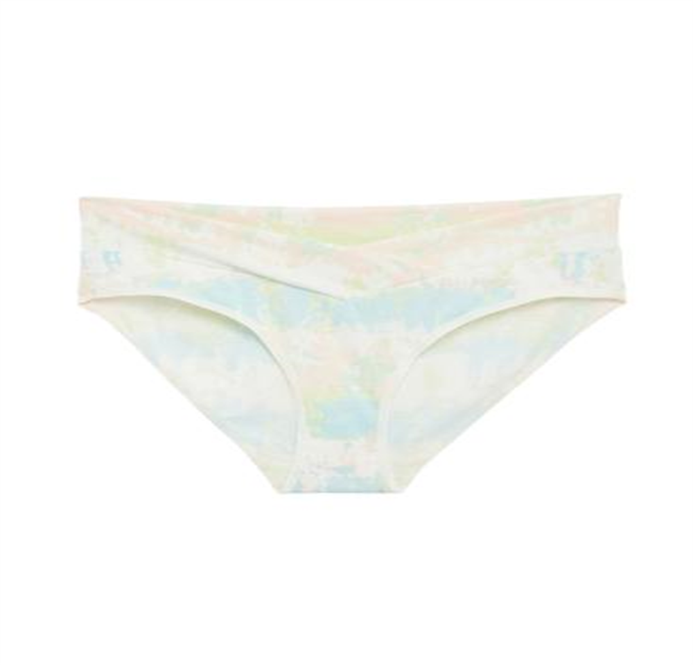 Calcinha de biquíni maternidade maternidade tamanho GG marrom