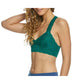 Sutiãs íntimos florais para uso diário feminino Free People, tamanho pequeno, verde