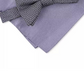 Gravata borboleta abstrata pré-amarrada Alfani masculina Debrin cinza escuro tamanho único