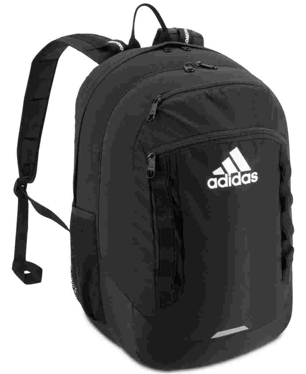 Mochila escolar Adidas Excel Logo feminina, preta, tamanho regular