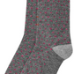 Meias estampadas masculinas Alfani cinza tamanho regular