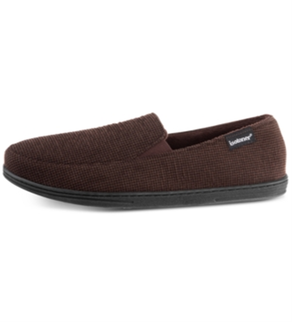 Mocassim Isotoner Signature Luke Corduroy Masculino Marrom Tamanho G