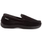 Mocassim Isotoner Masculino Microterry Fleece Slip On Preto Tamanho Grande