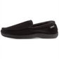 Mocassim Isotoner Masculino Microterry Fleece Slip On Preto Tamanho Grande