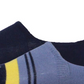 Pacote com 2 meias de algodão penteadas Cole Haan para homens, azul, tamanho único