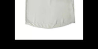 Blusa feminina Alfani plissada com decote em V, branca, tamanho grande