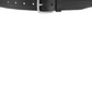 Tommy Hilfiger Cinto casual masculino de couro com relevo, preto, tamanho grande