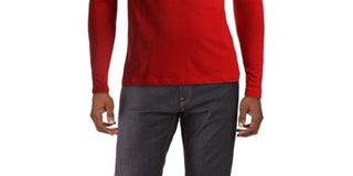 Club Room Men's Santa Bulldog Holiday Party Christmas Top Red Size XX-Large