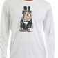 Camiseta masculina Clubroom Graphic Classic Fit, branca, tamanho médio
