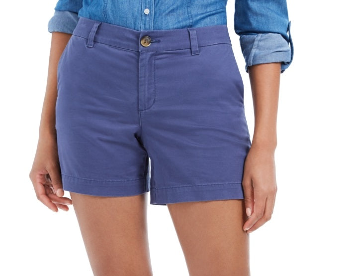 Shorts Chino Style &amp; Co Azul Tamanho 6