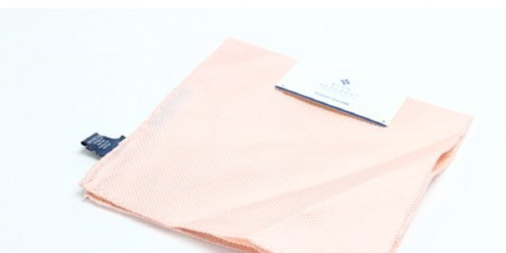 Lenço de bolso masculino Ryan Seacrest Distinction, cor pêssego, seda sólida, laranja, tamanho OS