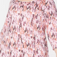 Blusa feminina plus size com estampa aquarela Karen Scott, rosa, tamanho 0X