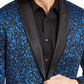 Blazer estampado masculino INC International Concepts azul tamanho XXX-G