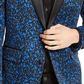 Blazer estampado masculino INC International Concepts azul tamanho XXX-G