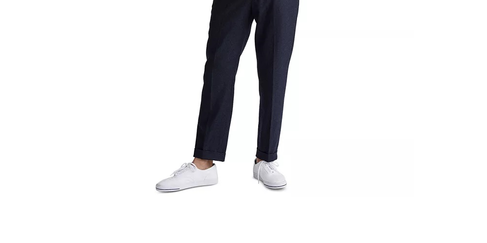 Camisa Ralph Lauren Masculina Slim Fit de Popeline Elástica com Botões Azul Tamanho X-S