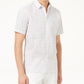 Camisa estampada Owens masculina da INC International Concepts, branca, tamanho pequeno