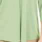 Blusa Alfani Feminina com Punhos e Amarração Verde Tamanho P