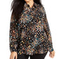 Blusa estampada plus size feminina Alfani amarela tamanho 0X