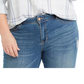 Camisa utilitária xadrez plus size feminina Style &amp; Co, verde claro/azul, tamanho 2X