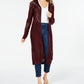 Cardigan Pointelle Duster com frente aberta, tamanho pequeno, vermelho, do IOT Juniors