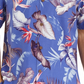 Camisa de acampamento de seda com estampa tropical e corte clássico Tommy Bahama Bird's Eye View masculina, tamanho XXX-G