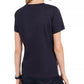 Camiseta Tommy Hilfiger Feminina Algodão Estampada Azul Tamanho Grande