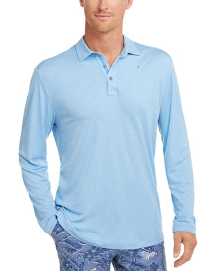 Camisa polo Tommy Bahama La Jolla Cove Classic Fit masculina, azul, tamanho 3XL