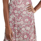 Vestido longo sem mangas com estampa floral In The Fields da Free People para mulheres, rosa, tamanho médio