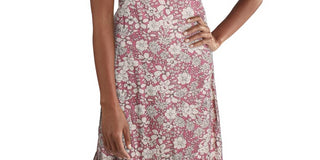 Vestido longo sem mangas com estampa floral In The Fields da Free People para mulheres, rosa, tamanho médio