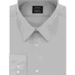 Camisa social elástica de desempenho clássica Arrow masculina, cinza, tamanho G