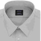 Camisa social elástica de desempenho clássica Arrow masculina, cinza, tamanho G