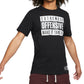 Camiseta de basquete masculina Nike Graphic, cor carvão, tamanho pequeno