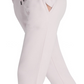 Calça de moletom feminina DKNY Sport Sparkle-Logo rosa tamanho GG