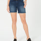Shorts jeans feminino com cinto Style &amp; Co, azul, tamanho 8