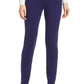 Leggings femininas Anne Klein com frente aberta, azul-marinho, tamanho 14