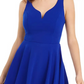 Vestido azul linha A Sweetheart da B Darlin Juniors, tamanho 11/12