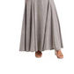 Vestido formal feminino R &amp; M Richards cinza com lantejoulas, zíper, alças finas, ombro de fora, comprimento total + flare, tamanho 10, cor carvão