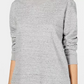 Moletom esportivo feminino Karen Scott, cinza, tamanho XS