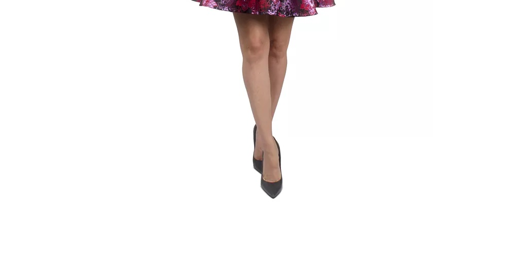 Vestido com saia floral Crystal Doll Juniors Pinkoverpl tamanho 15
