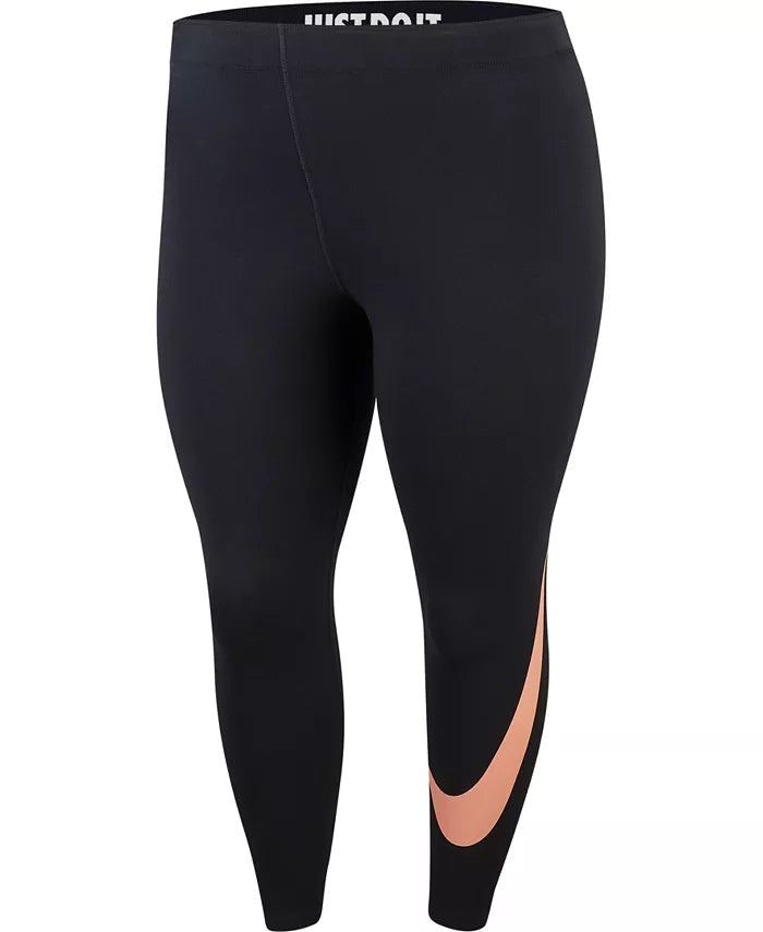 Legging Nike Leg A See Plus Size Feminina Preta Tamanho GG