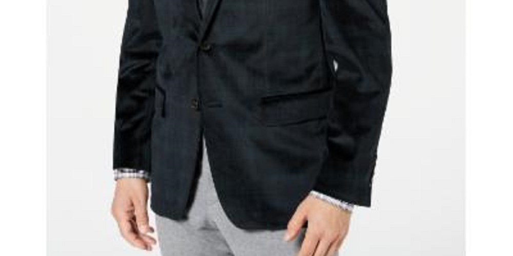 Casaco esportivo masculino Ralph Lauren longo xadrez verde tamanho 42
