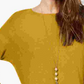Suéter feminino INC International Concepts, dourado, tamanho XX-grande