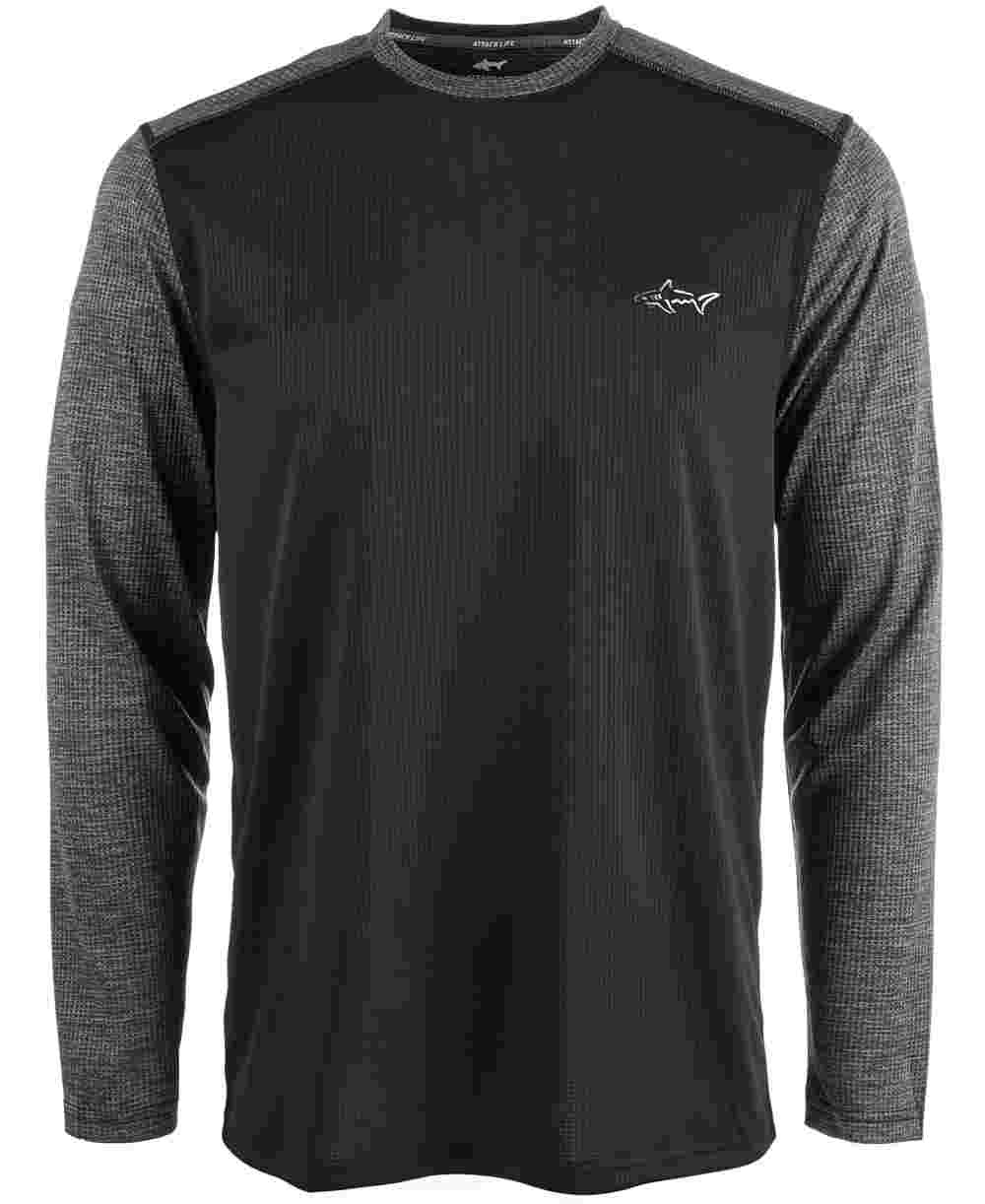 Greg Norman - Moletom esportivo masculino com logotipo, preto, tamanho pequeno