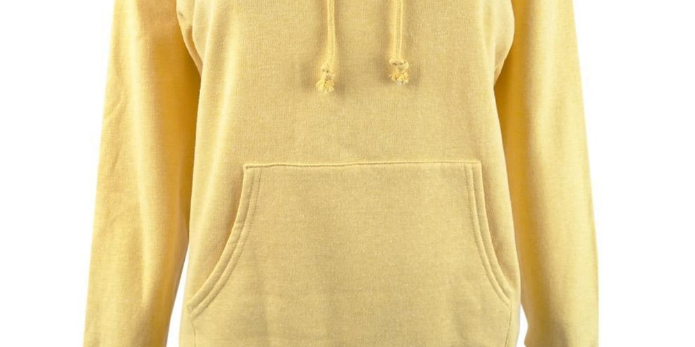 Moletom com capuz Rebellious One Juniors, tamanho P, amarelo