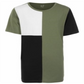 Camiseta grande com blocos de cores da Ideology Big Boy's, verde, tamanho GG