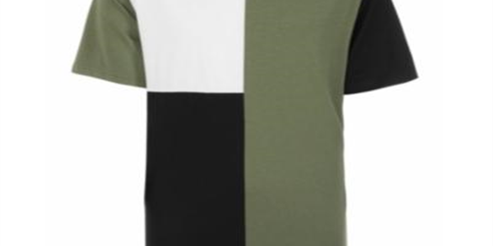 Camiseta grande com blocos de cores da Ideology Big Boy's, verde, tamanho GG