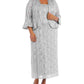 Vestido de renda plus size e jaqueta com babados R &amp; M Richards feminino, tamanho 18W, prata