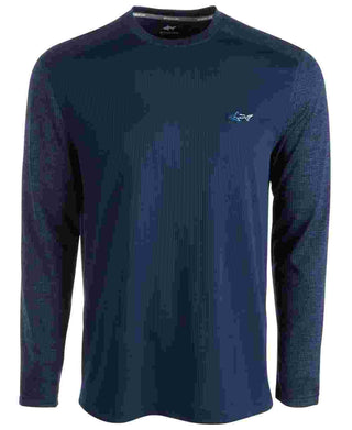 Greg Norman Men's Logo Athletic Pullover Top Navy Size Small